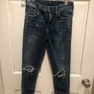 Hudson distressed 25 Jeans